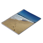 Carnet Empreintes sur la plage, Mabibi, Thongaland (Côté gauche)