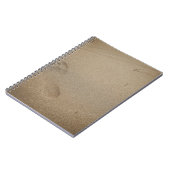 Carnet Empreintes sur sable (Côté gauche)