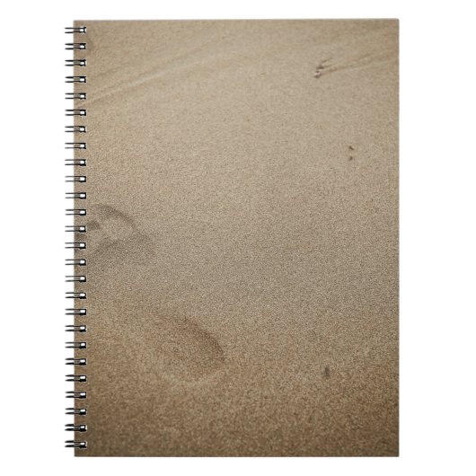 Carnet Empreintes sur sable (Devant)