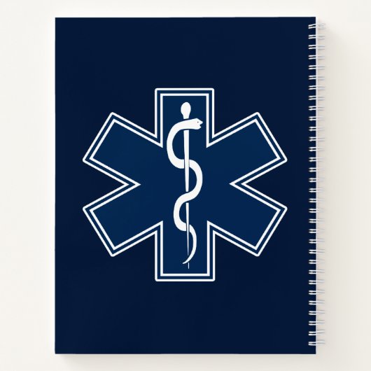 Carnet EMS EMT paramétré (Dos)