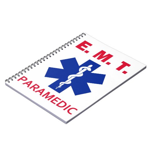 Carnet EMT Paramedic (Côté gauche)