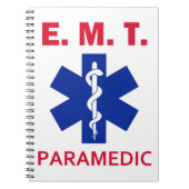 Carnet EMT Paramedic (Devant)