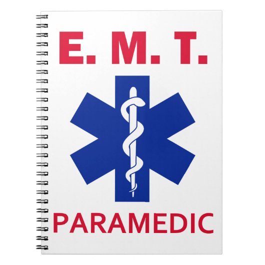 Carnet EMT Paramedic (Devant)