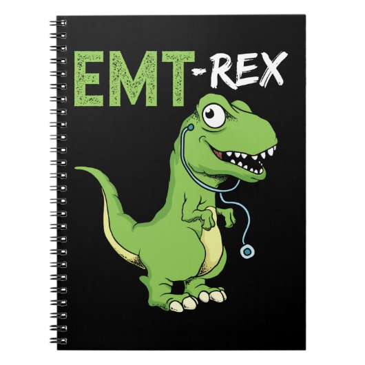 Carnet EMT Rex Funny Paramedic (Devant)