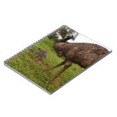 Carnet Emu Daddy Avec Des Poussins, (Côté gauche)