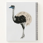 Carnet Emus Bird Lovers Personnalisé (Dos)