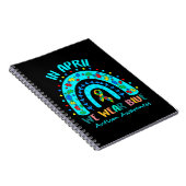 Carnet En Avril Nous Portons Bleu Sensibilisation sur l'a (Côté Droit)