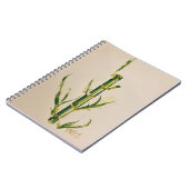 carnet en bambou aquarelle (Côté gauche)