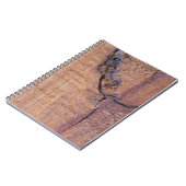 Carnet en bois criqué (Côté gauche)