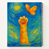 Carnet en chats artificiels Couvercle texturé Whim (Dos)