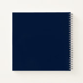 Carnet En cours d'exécution de pages Vacances familiales  (Dos)