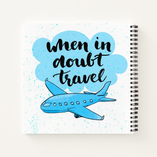 Carnet En Doute Voyage (Dos)