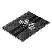 Carnet En emballant des drapeaux sur la fibre de carbone (Côté gauche)