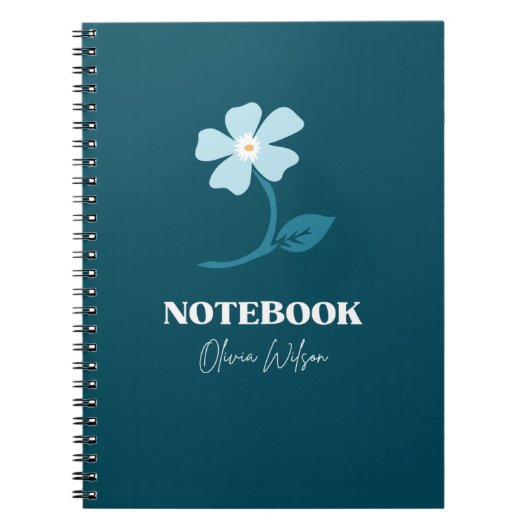 Carnet en fleurs (Devant)