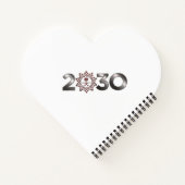 Carnet en forme de coeur (Dos)