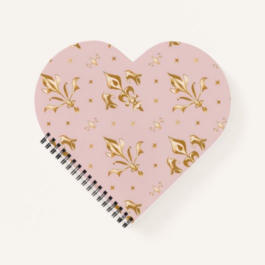 Carnet en forme de coeur (Devant)