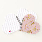 Carnet en forme de coeur (Intérieur)