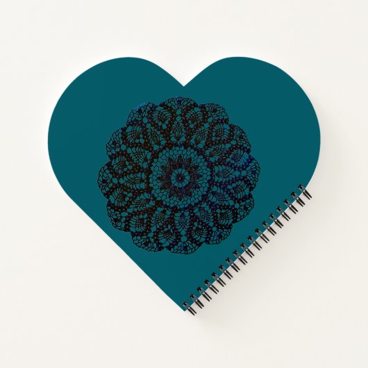 Carnet en forme de coeur (Dos)