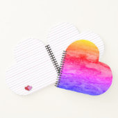 Carnet en forme de coeur de Galaxy (Intérieur)