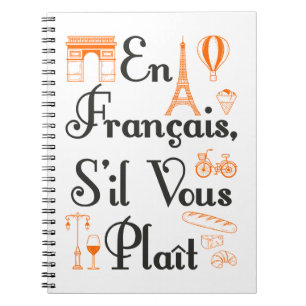 Carnet En Francais S'il vous plait Enseignant Français