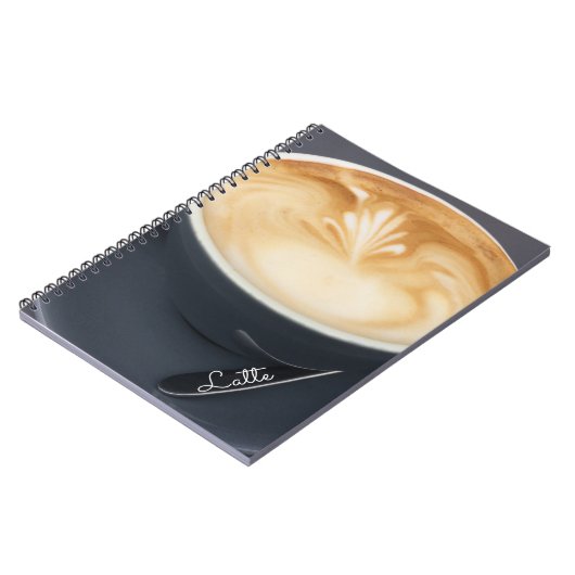 Carnet en latte de café (Côté gauche)