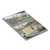Carnet En lovant le télégraphe câblez dans les réservoirs (Côté Droit)