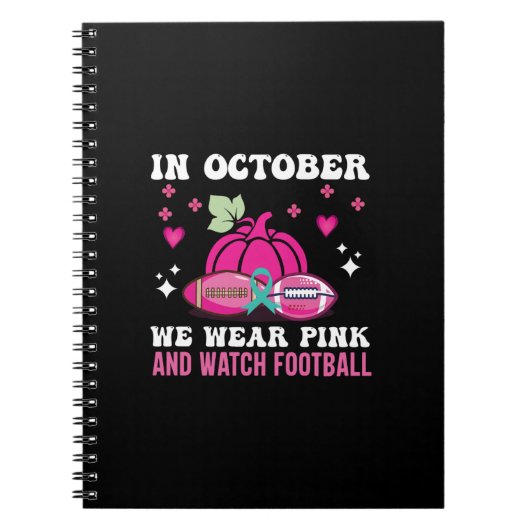 Carnet en octobre, nous portons une sensibilisation au ca (Devant)