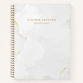 Carnet en or marbré (Devant)