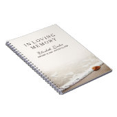 Carnet En plage funèbre affectueuse du Guestbook | de la (Côté Droit)