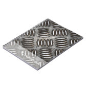 Carnet en plaque métallique (Côté gauche)