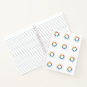 Carnet en spirale à aquarelle arc-en-ciel (Intérieur)