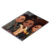 Carnet en spirale à couverture souple (Côté gauche)