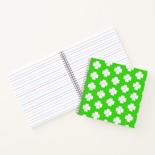 Carnet en spirale aromatisé au trèfle