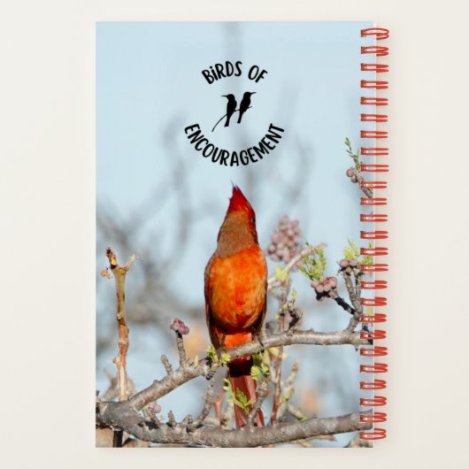 Carnet en spirale cardinale pour la journalisation (Verso)