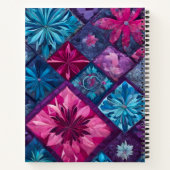 Carnet en spirale coloré en écaille (Dos)