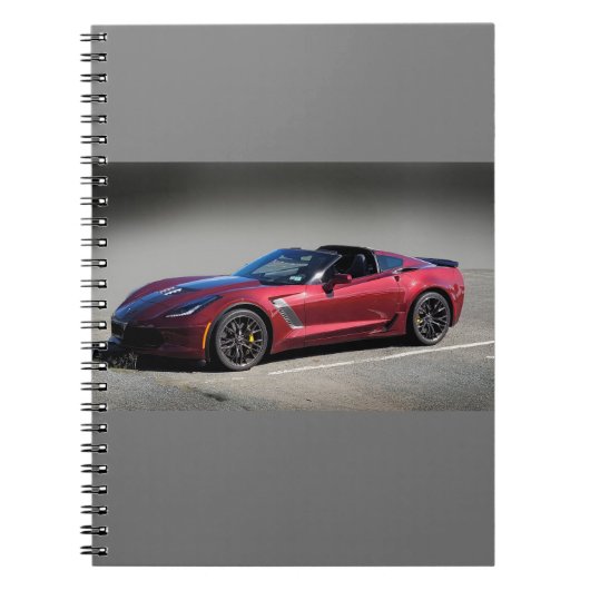 carnet en spirale corvette (Devant)
