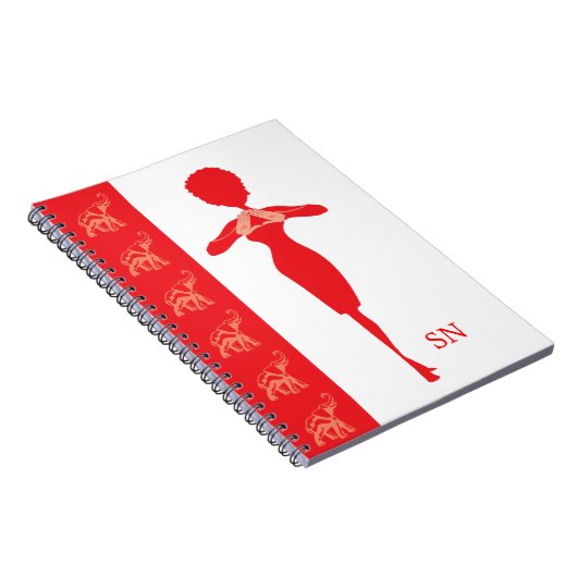 Carnet en spirale de diva (Côté Droit)