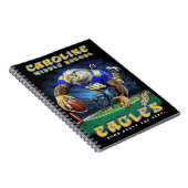 Carnet en spirale de la taille du gestionnaire (Côté Droit)