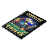 Carnet en spirale de la taille du gestionnaire (Côté gauche)