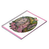 Carnet en spirale de licorne fée (Côté gauche)