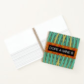 carnet en spirale de style tropical DOPE A MINE B (Intérieur)