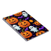 Carnet en spirale d'Halloween (Côté Droit)