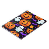 Carnet en spirale d'Halloween (Côté gauche)