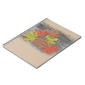 Carnet en spirale feuille éparpillé (Côté gauche)