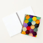 Carnet en spirale hexagone (Intérieur)