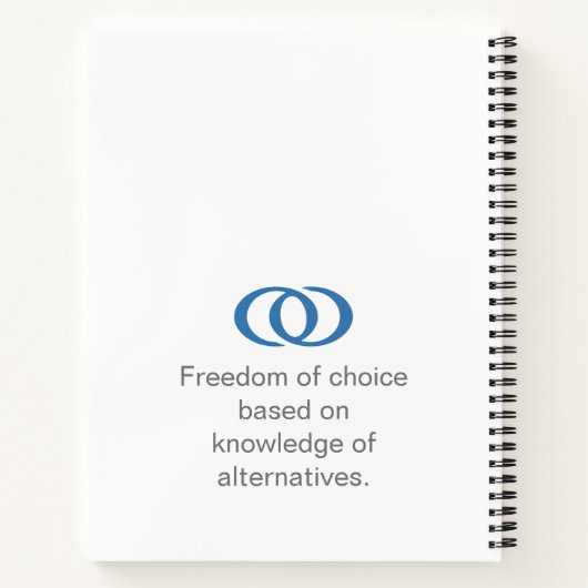 Carnet en spirale ICEA (Dos)