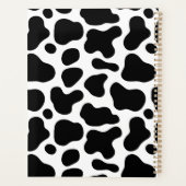 Carnet en spirale noir et blanc (Dos)