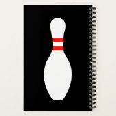 Carnet en spirale personnalisé avec logo d'épingle (Verso)