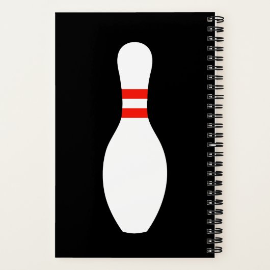 Carnet en spirale personnalisé avec logo d'épingle (Verso)