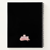 Carnet en spirale pour amoureux de la lecture (Dos)